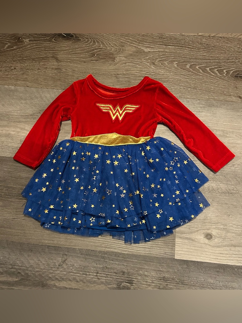 Baby Girl 0-6 Months Wonder Woman Tutu Dress Halloween Costume
